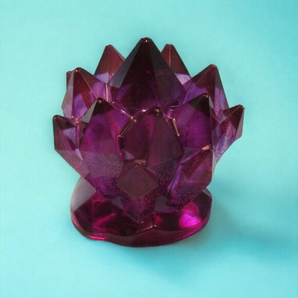 Aquarium Decoration  - Purple Crystal Cluster - Picture 5 of 6